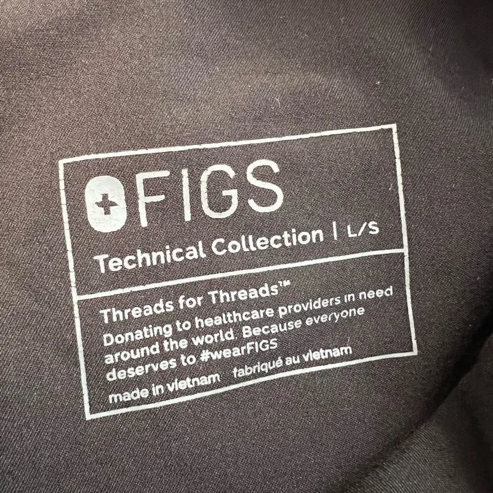 Figs Tansen Jogger Scrub Pants Black Size Men’s L/S (Small)